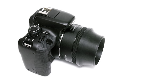 3Dプリンターで作るカメラアクセサリー第12弾！EF50F1.8STM用つけっ
