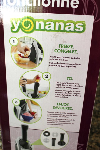 Suzie the Foodie Product Tests Yonanas Banana Ice Cream Maker