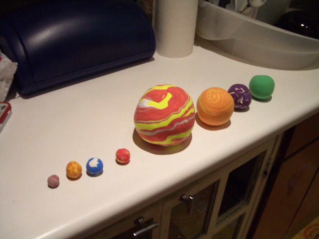 Solar System Diorama (part 4) | The Planets (Crayola Modelin… | Flickr