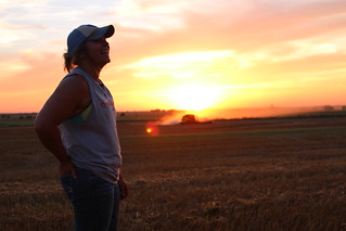 Brandon caught some shots of me by sunset that I dig.