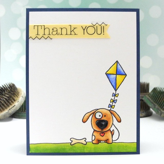 Thank You by Jennifer Ingle for SRM Stickers #justjingle #srmstickers #spectrumnoir #cards