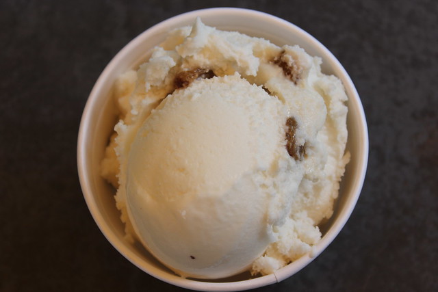 Greedy Goat Ice Cream - Maple & Pecan Scoop