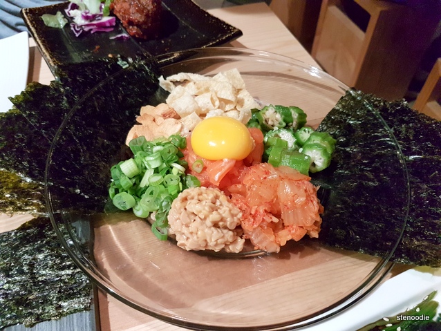 Salmon Natto Yukke