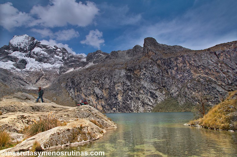 Por el norte de PERÚ. De los glaciares a la selva - Blogs de Peru - Huaraz. Trepando a la Laguna Churup. De 0 a 4500 en 10 horas (9)