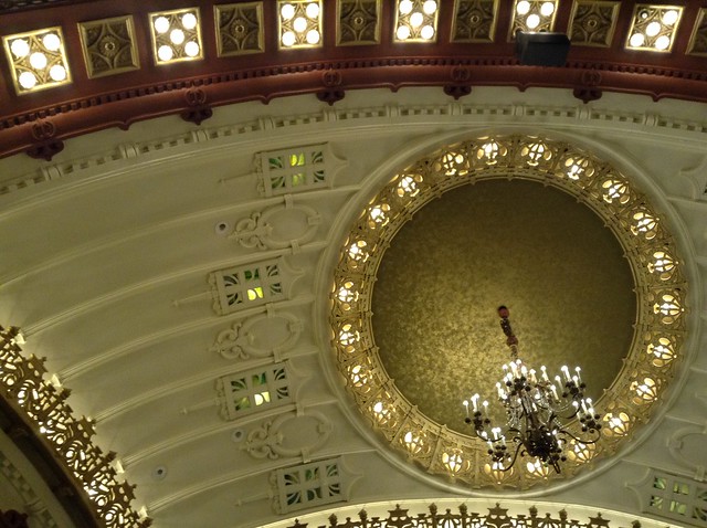 Moore theater ceiling