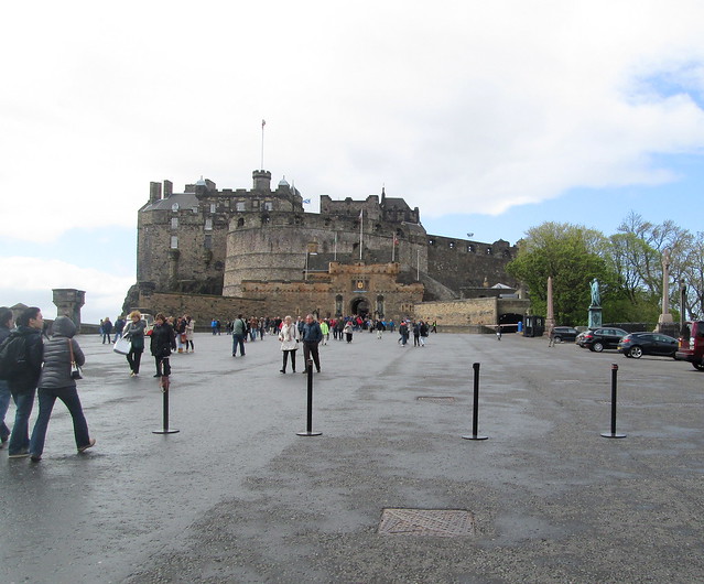 Edinburgh Castle From Esplanade