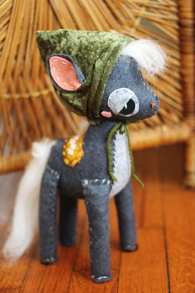 Plush Horse by Skunkboy Creatures