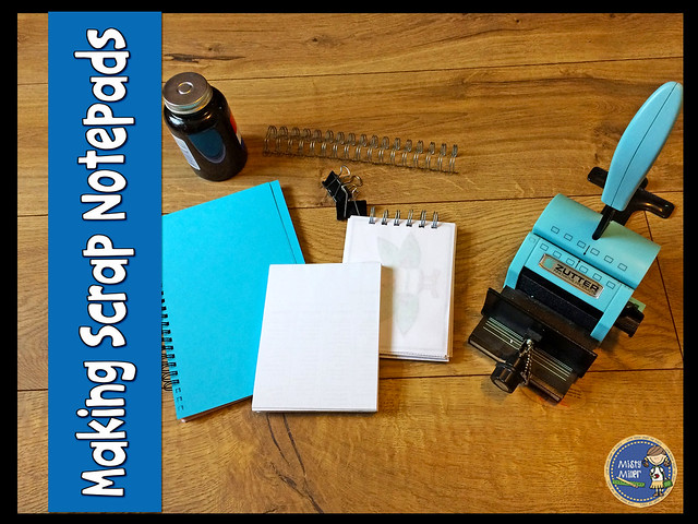 DIY: Making Scrap Notepads