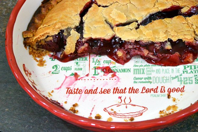 Taste and See That the Lord is Good Pie Plate