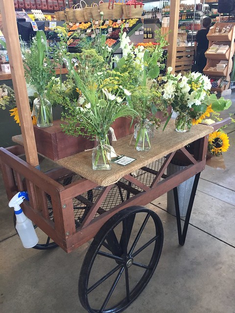 Flower and herb cart, Oxbow