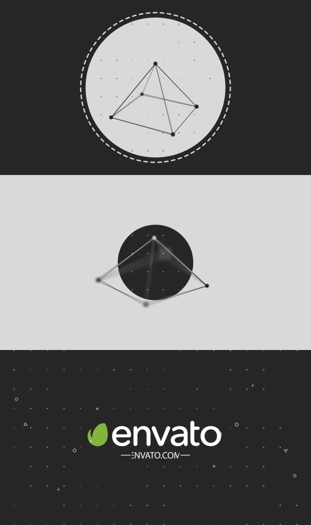 Black White Shapes by Treedeo | VideoHive