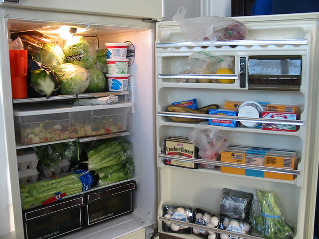 This is a Katima-fridge, stuffed to the max -