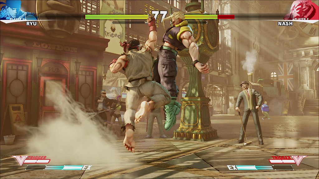 Street Fighter V on PS4