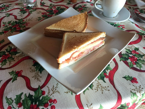 41 - Sandwich Jamon y Queso - Restaurant Brisas del Yaque
