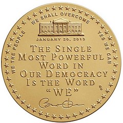 Barack Obama Second Term Presidential Medal reverse