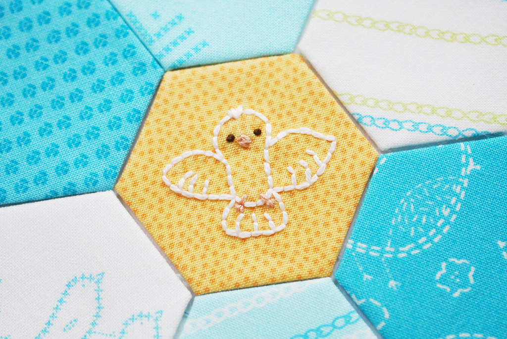 Hexagon Tinies // Dove