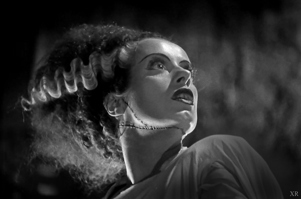 1935 ... Elsa Lanchester as 'Bride of Frankenstein' | Flickr