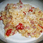 Oven-baked risotto