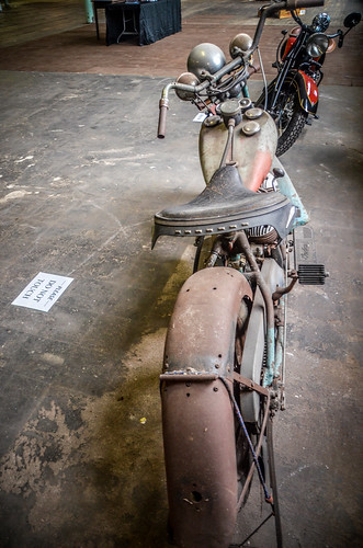 Antique Indian Motorcycle-005