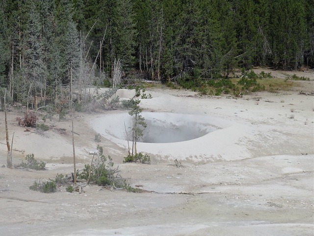 Mud Volcano at Yellowstone National Park in Park County, WY 02