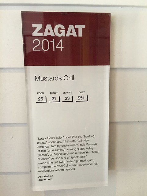 Zagat review of Mustards Grill
