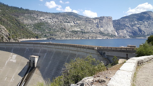 O'Shaughnessy Dam and the Hetch Hetchy Reservoir - built over the course of some 20 years and finally completed in 1938