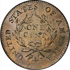 1794 Liberty Cap Cent. Sheldon-18b reverse