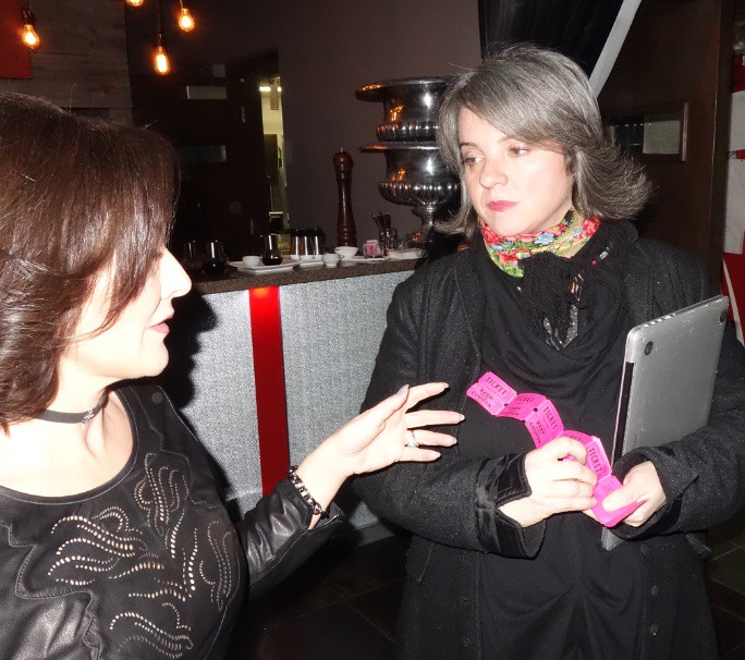 Elvira Muffolini at Acqua Dolce Restaurant in Toronto