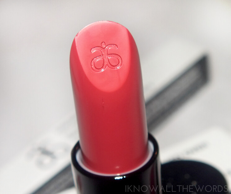 A little bit Lippy with Arbonne Smoothed over Lipstick Hibiscus (2)