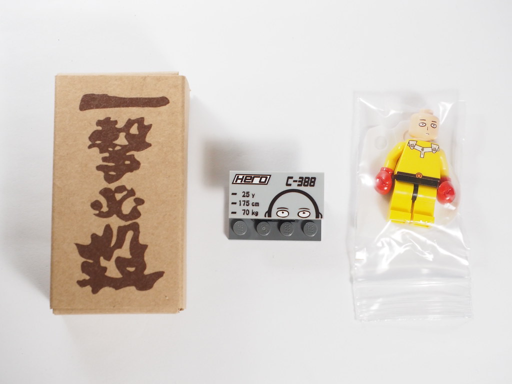 Custom LEGO One Punch Man Minifigure