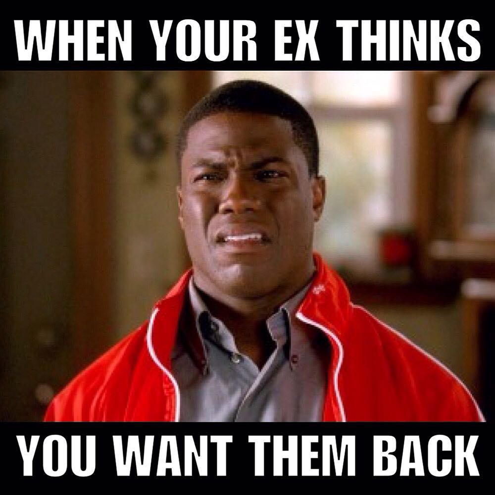 When Your Ex Thinks You Want Them Back No Lmao Meme M Flickr