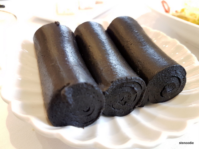 Chilled Black Sesame Rolls