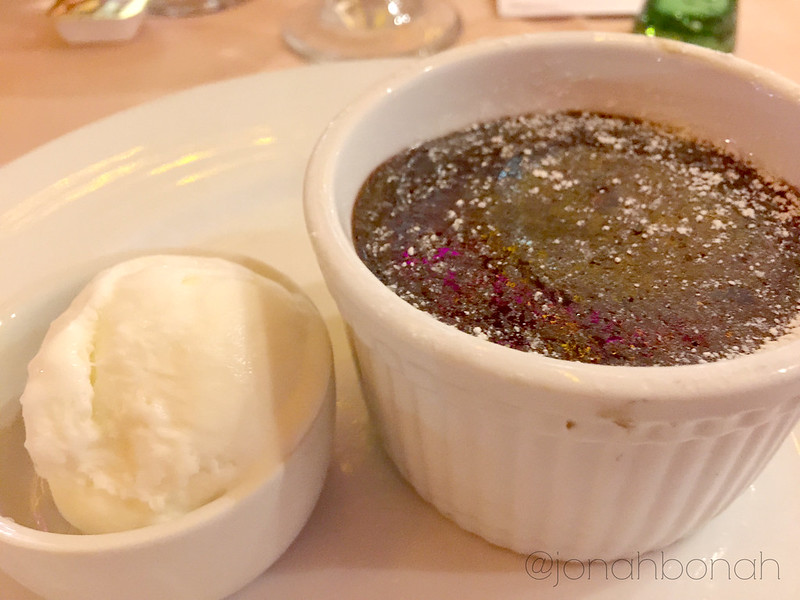 Chocolate Molten Cake on Carnival Cruise Fascination