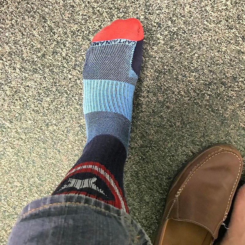 I don't wear socks often but when I do they are Captain America socks!#murica