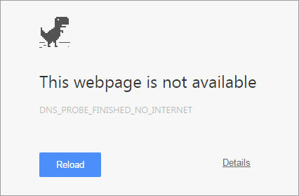 Dns_Probe_Finished_no_Internet_on_Chrome