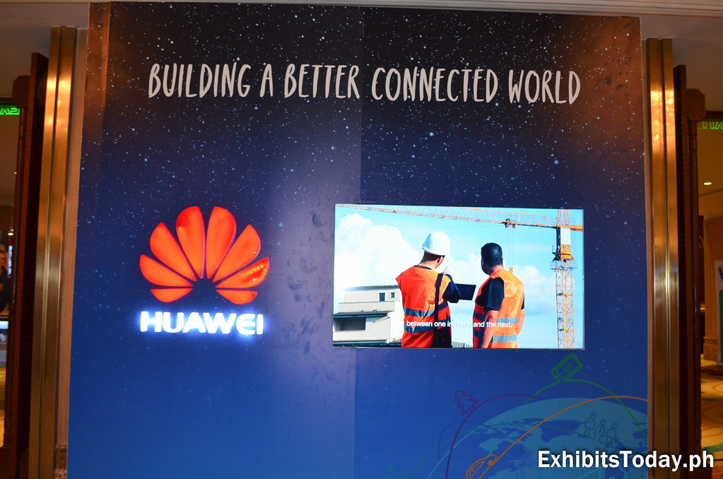 Huawei "Building A Better Connected World" Central Wall Panel 