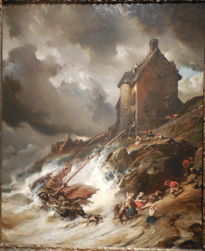 The Wreck Eugene Isabey 1854