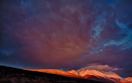 Photographer Curtis Cunningham - morning on the mountains