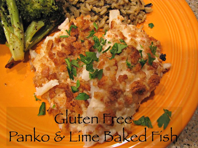 GF Panko & Lime Baked Fish