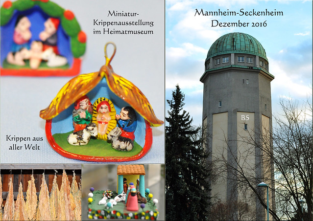 Mannheim Seckenheim Heimatmuseum ... Sonderausstellung Adventsausstellung - Krippen aus aller Welt ... Miniaturkrippen ... Lateinamerika ... Fotos: Brigitte Stolle 2016
