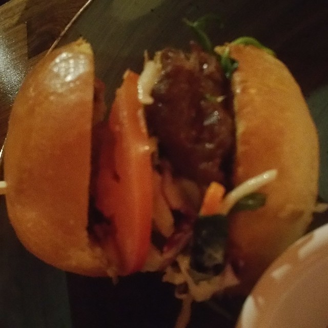Dine Out Vancouver 2017 - Burnaby Mountain Clubhouse - Braised Lamb Burger Slider