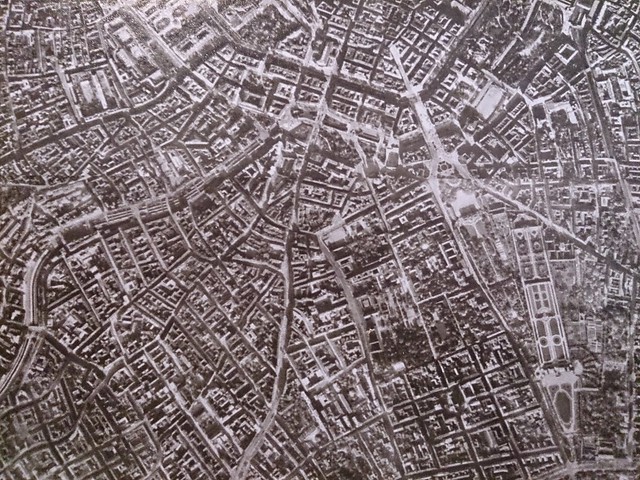 Vista aérea de Viena en los años treinta