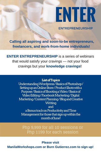 Enter Entrepreneurship Poster