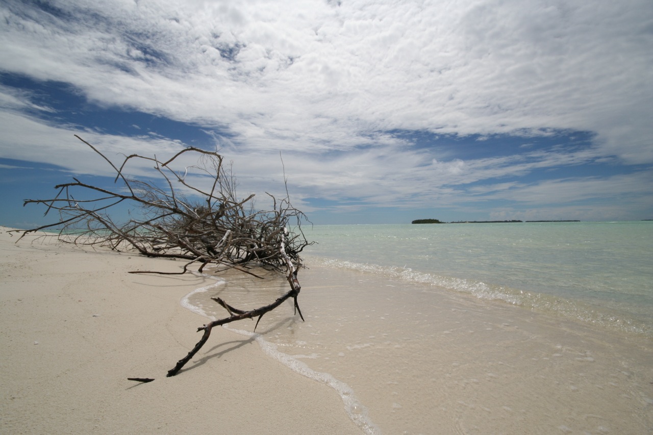 deserted island