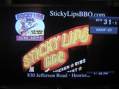 2012-07-14 WUHF Sticky Lips BBQ