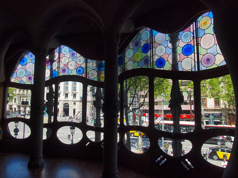 Inside Casa Batllo in Barcelona
