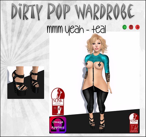 Dirty Pop Wardrobe - Mmm Yeah - Teal