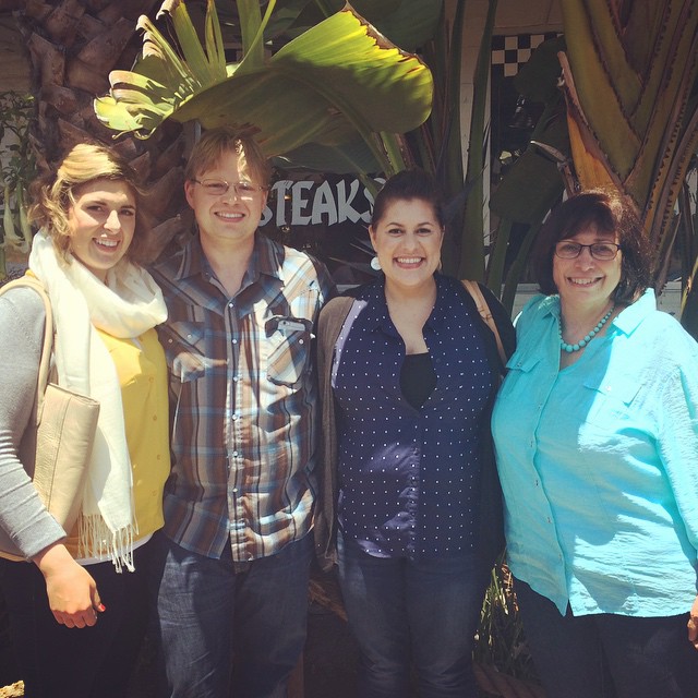Had brunch with my Aunti Gigi and Uncle Paul in Santa Cruz! Haven't seen her in 11 years! #familyreunion