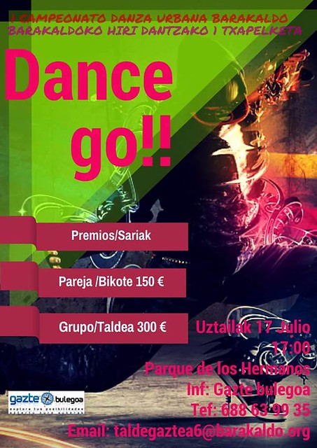 I Concurso Danza Urbana .Fiestas Barakaldo 2015