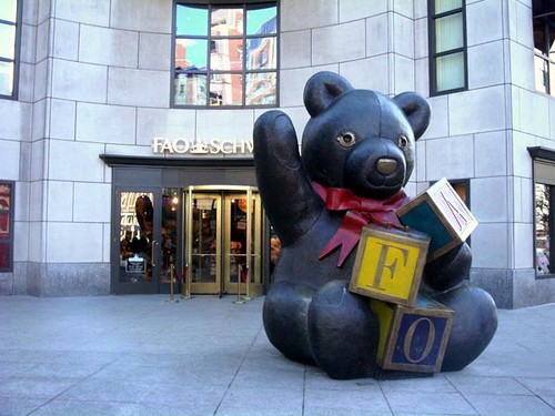 fao schwarz large bear